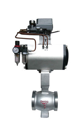 氣動V型調節(jié)球閥